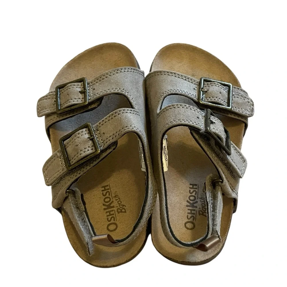 OSHKOSH B’GOSH Bruno Triple Strap Casual Sandal Unisex Toddler Size 9